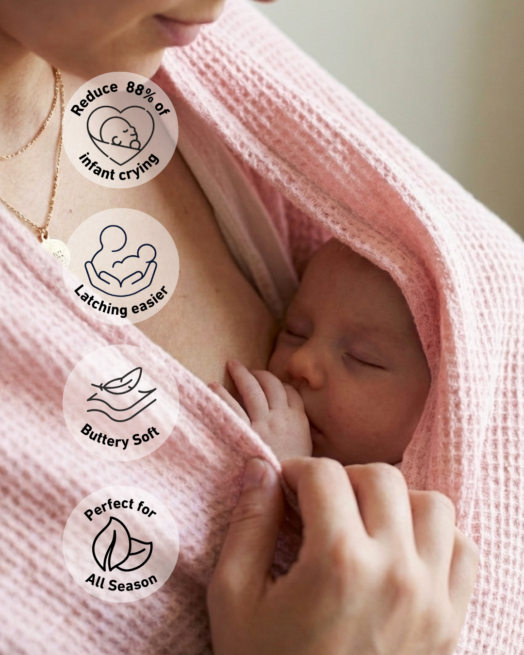 Pure Cotton Nursing cover